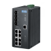 EKI-2712G-4FPI - Przemysłowy switch z gigabitowymi portami PoE - 8 portów gigabit PoE/PoE+
